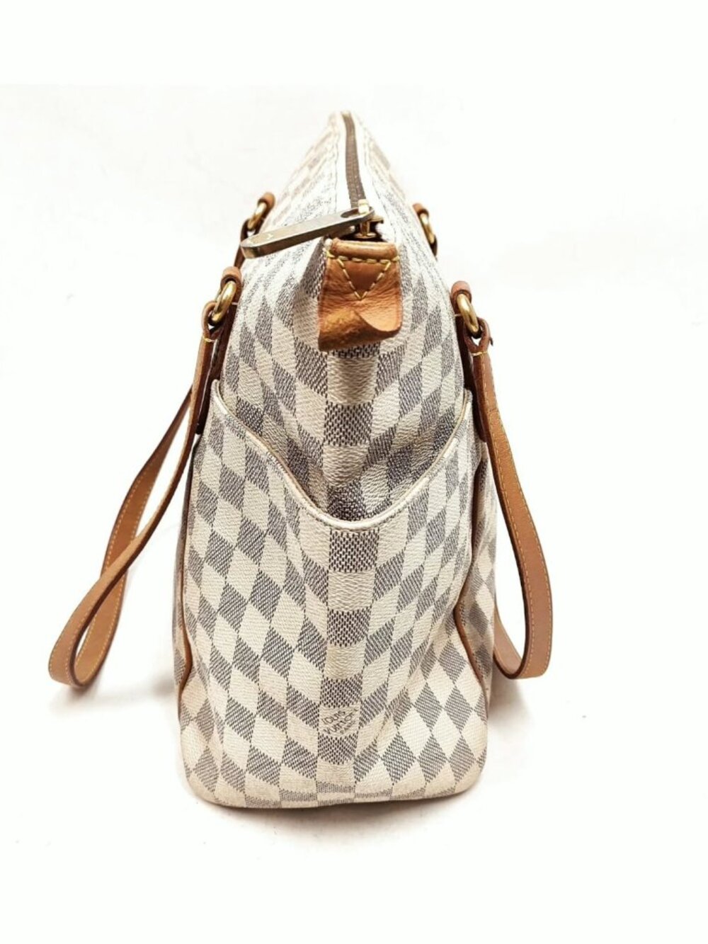 Authentic Louis Vuitton Totally MM Damier Azur Tote Bag - Picture 4 of 10